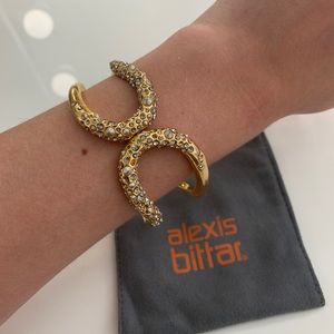 Alexis Bittar gold bracelet